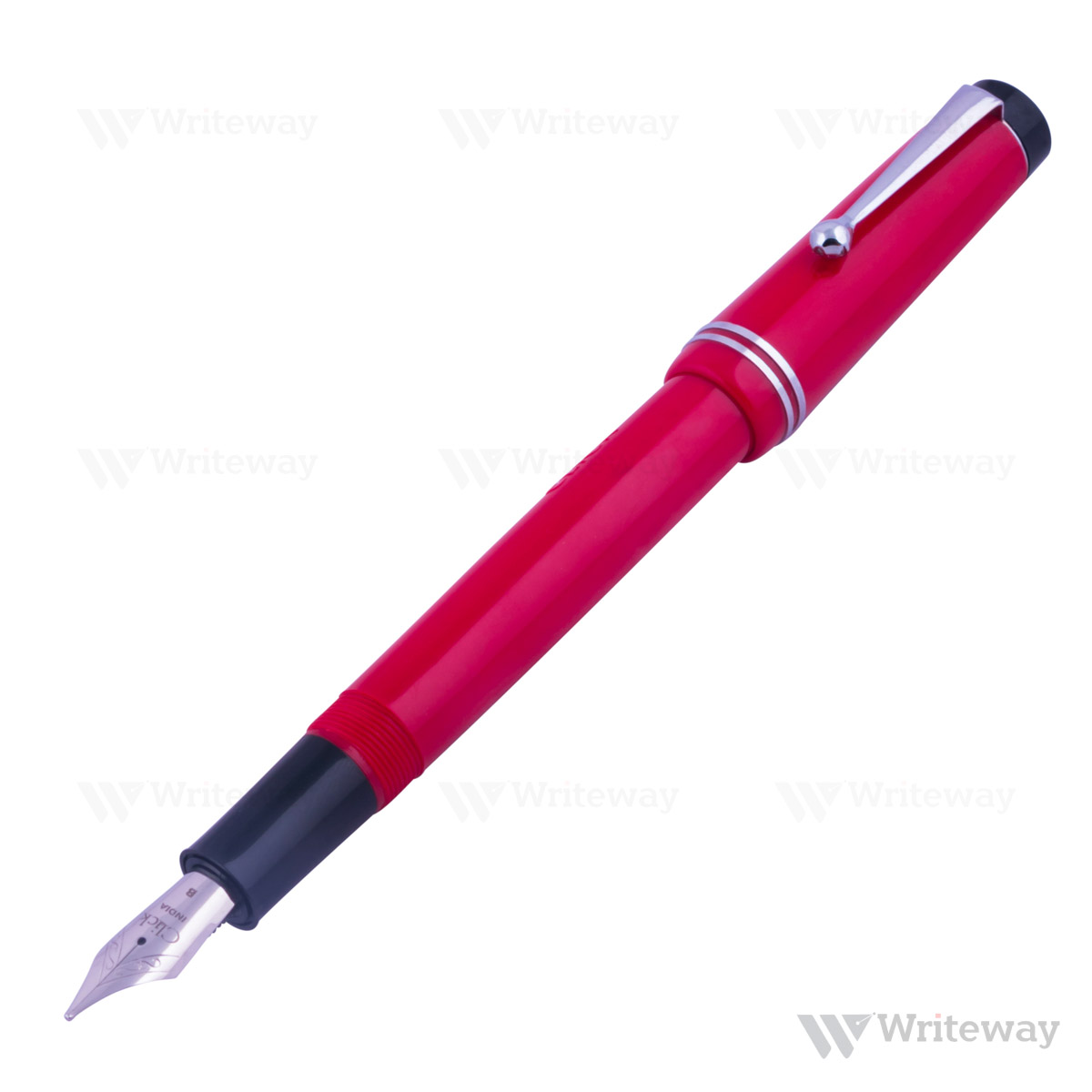 CLICK ARISTOCRAT FOUNTAIN PEN RED - BROAD